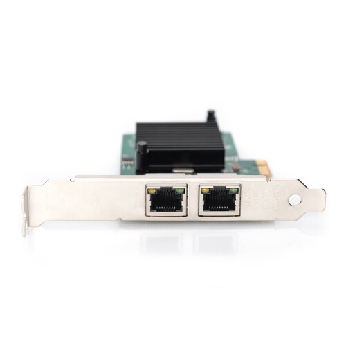 DN-10132 Digitus Gigabit Ethernet PCI Express Card, 2 port 32 bit, low profil Produktbild Additional View 1 L