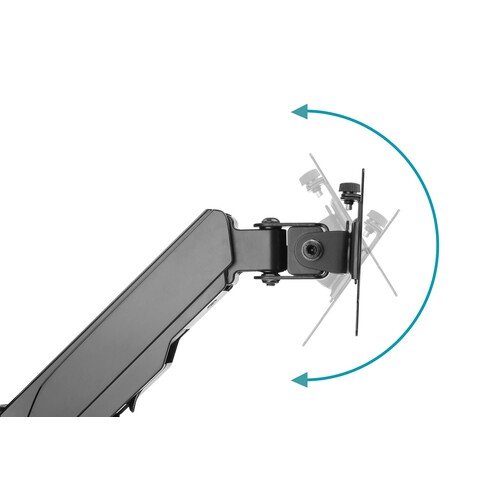 DA-90396 Digitus Single Gasdruckfeder Monitor Wand Halter 17 32, 8 kg (max.), Produktbild Additional View 1 L