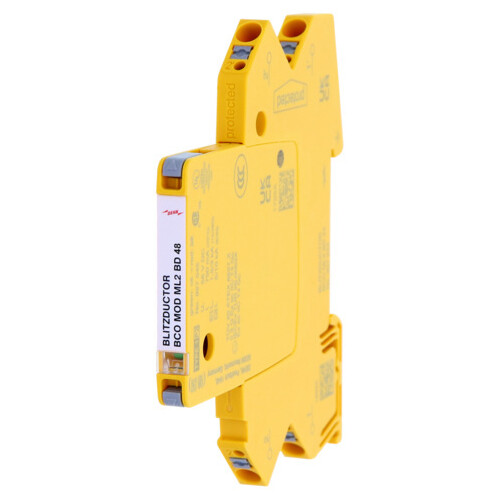 927245 Dehn Modularer Kombi Ableiter für 1 Doppelader BLITZDUCTORconnect mit Def Produktbild Additional View 1 L