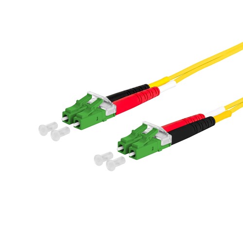 151P1JAJAB2E Metz OpDAT Patchkabel duplex OS2 LC -D APC beidseitig, 22m Produktbild Additional View 1 L