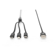AK-300160-010-S Assmann 3 in 1 Ladekabel USB-A auf USB-C/Micro-B/Apple Lightn.8-P Produktbild Additional View 1 S