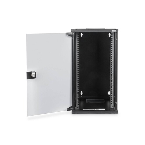 DN-10-12U-B Digitus 10 Schrank Wandm. 12HE, Black H 592 x B 312 x T 300 mm Produktbild Additional View 1 L