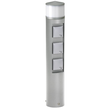692202 Albert Leuchten Steckdosensäule mit Licht Typ Nr. 2202 Farbe: Silber, Produktbild 1 S