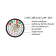 LTMC 288 A1CH24X12PA Lightwin Minikabel, 288 fasrig, Singlemode G.657.A1, A DQ(Z Produktbild 1 S