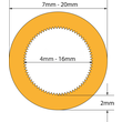MIKRO 8/5 GREEN 2500 Lightwin Mikrorohr 8/5mm in verschiedenen Farben, direkt e Produktbild Additional View 1 S