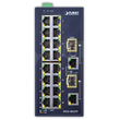 IFGS-1822TF Planet Industrial 16Port 10/100TX + 2Port Gigabit TP/SFP Combo E Produktbild 1 S