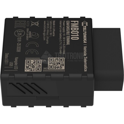 FMB010 Teltonika FMB010 Easy Plug & Track Echtzeit Tracker mit GNSS , GSM & Produktbild Additional View 1 L