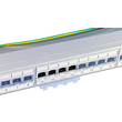 DVP-WW-K6A 24 Wirewin 24 Port 19\ KAT6A Patch Panel, geschirmt, LSA+, Hellgrau Produktbild Additional View 1 S