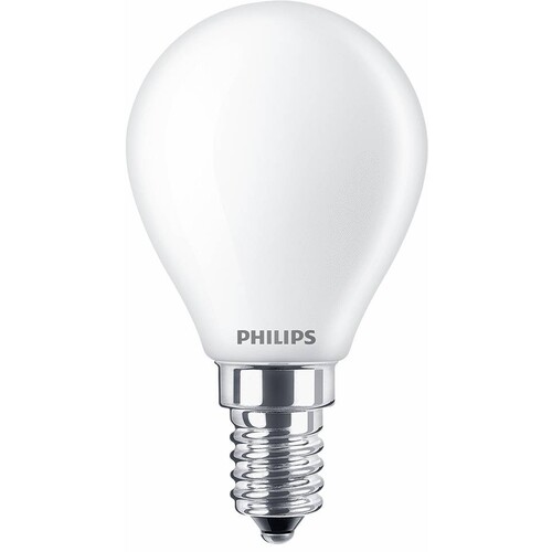929001345592 Philips Lampen CorePro LEDLuster 4,3 40W P45 E14 matt G Produktbild Additional View 1 L
