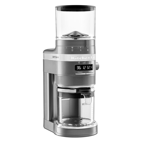 5KCG8433EMS KitchenAid Kaffeemühle Artisan Medallion Silber Produktbild Additional View 1 L