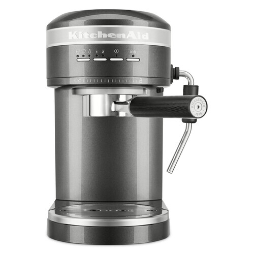 5KES6503EMS KitchenAid Halbautomatische Espressomaschine Artisan Medallion Silb Produktbild Additional View 1 L