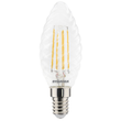 0029487 Sylvania ToLEDo Retro Kerze gedreht E14 4,5W 470lm 827 KL SL Produktbild front S