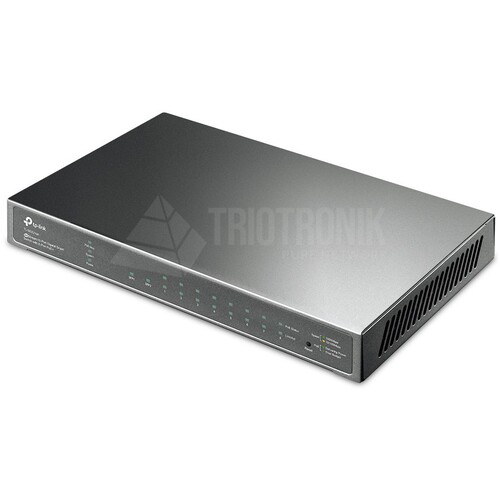 TL-SG2210P TP-Link JetStream 8 Port Gigabit Smart PoE+ Switch with 2 SFP Sl Produktbild Additional View 1 L