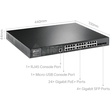TL-SG3428MP TP-Link JetStream 28 Port Gigabit L2 Managed Switch with 24-Port Produktbild 1 S