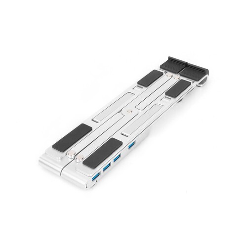 DA-90424 Digitus DA 90424 Notebook Riser with 5 Port USB 3.0 Hub inkl. USB C Pas Produktbild Additional View 1 L