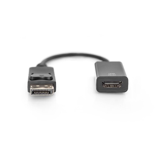 DB-340415-002-S Digitus DB 340415 002 S DisplayPort adapter cable, DP   HDMI ty Produktbild Additional View 1 L