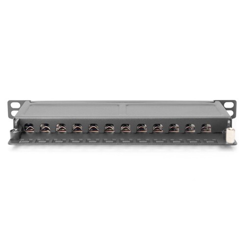 DN-91612S-SL-EA Digitus DN 91612S SL EA CAT 6A Patch Panel, shielded, 12 Port S Produktbild Additional View 1 L