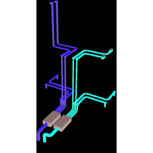 230314 Stiebel Eltron Zuluft-  Abluftset fur zentrale Wohnrauml bestehend aus: f Produktbild Additional View 1 L