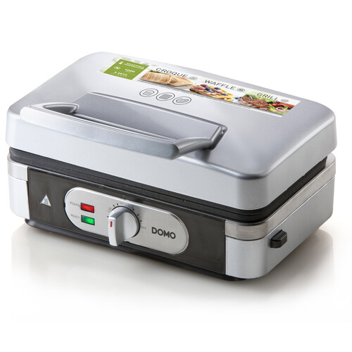 DO9136C Domo Sandwich - Waffel - Grill 3 in 1 Produktbild Additional View 1 L