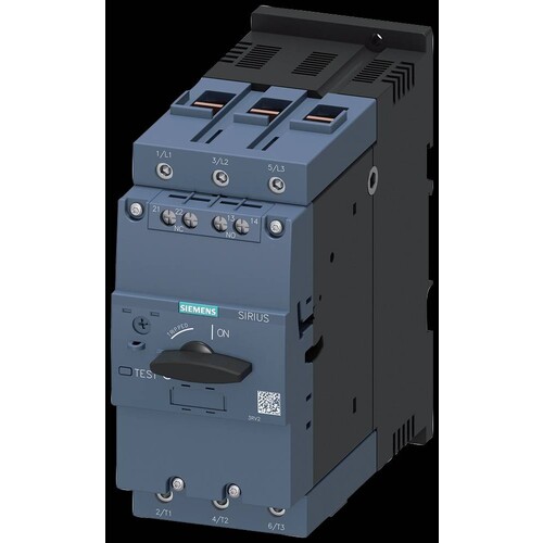 3RV2041-4YA15 Siemens Leistungsschalter, S3, Motorschutz, CLASS 10, A-ausl. 75-9 Produktbild Additional View 1 L