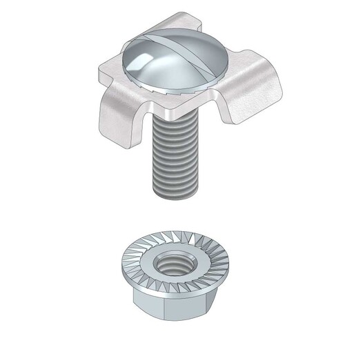 16970 Trayco MT BC 06 20 EG Befestigungsschraube für Gitterrinne M6 Produktbild Additional View 1 L