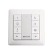 EO10431388 Esylux PUSH BUTTON x8 TW DALI Broadcast 8-fach Taster Tunable White Produktbild 1 S