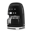 DCF02BLEU SMEG 50s Style, Filter- Kaffeemaschine, Schwarz, 10 Tassen, LED Produktbild Additional View 1 S