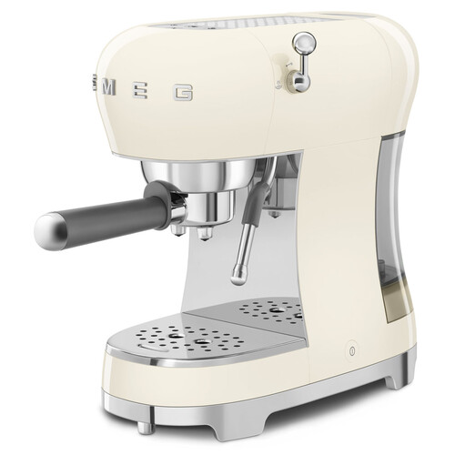 ECF02CREU SMEG 50s Style, Espresso- Kaffeemaschine, Creme, Siebträger, 15 b Produktbild Additional View 1 L