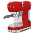 ECF02RDEU SMEG 50s Style, Espresso- Kaffeemaschine, Rot, Siebträger, 15 bar Produktbild Additional View 1 S