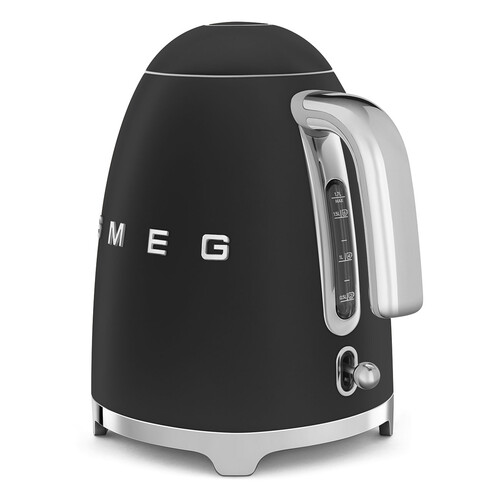 KLF03BLMEU SMEG 50s Style, 1,7 I- Wasserkocher, Schwarz Matt, Soft Openin Produktbild Additional View 1 L