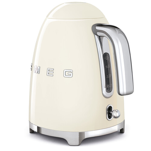 KLF03CREU SMEG 50s Style, 1,7 I- Wasserkocher, Creme, Soft Opening Kanne Produktbild Additional View 1 L