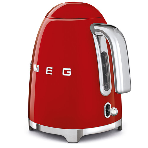 KLF03RDEU SMEG 50s Style, 1,7 I- Wasserkocher, Rot, Soft Opening Kannenv Produktbild Additional View 1 L