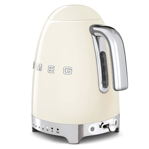 KLF04CREU SMEG 50s Style, 1,7 I- Wasserkocher, Creme, 7 Temperaturstufen Produktbild Additional View 1 L