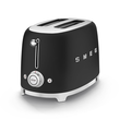 TSF01BLMEU SMEG 50s Style, 2-Schlitz- Toaster, kompakt, Schwarz Matt, 6 Röstg Produktbild Additional View 1 S