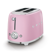 TSF01PKEU SMEG 50s Style, 2-Schlitz- Toaster, kompakt, Cadillac Pink, 6 Röst Produktbild Additional View 1 S