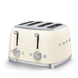 TSF03CREU SMEG 50s Style, 4-Schlitz- Toaster, Creme, 2 unabhängig steuerbare Produktbild Additional View 1 S