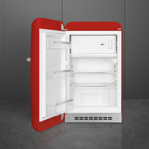 FAB10LRD5 SMEG 50s Style, Stand- Kühlschrank, 1-türig, 54 cm, Rot, Links Produktbild Additional View 1 L