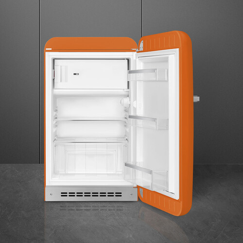 FAB10ROR5 SMEG 50s Style, Stand- Kühlschrank, 1-türig, 54 cm, Orange, Re Produktbild Additional View 1 L