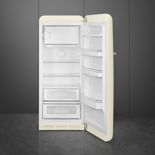 FAB28RCR5 SMEG 50s Style, Stand- Kühlschrank, 1-türig, 60 cm, Creme, Rec Produktbild Additional View 1 L