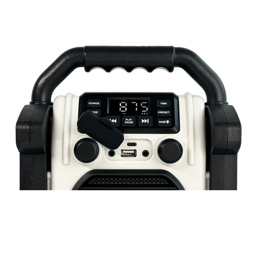243023 Silva-Schneider BR 230 BT Offwhite Baustellenradio, Akku, BT, USB Produktbild Additional View 1 L