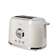 422017 bkitchen nostalgia 200 weiß Automatik Toaster, 2 Scheiben, 850 W, c Produktbild 1 S