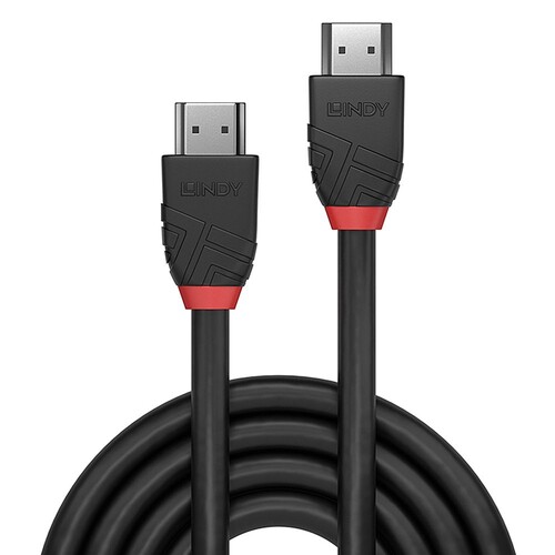 36473 Lindy 3m High Speed HDMI Kabel, Black Line Produktbild Additional View 1 L