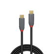 36902 Lindy USB 3.2 Gen2x2 Kabel 1,5m USB-C auf USB-C, 100W,5A,PD, Anthra Line Produktbild Additional View 1 S