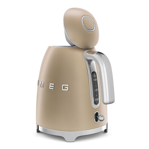 KLF03CHMEU SMEG 50s Style, 1,7 I- Wasserkocher, Champagner Matt, Soft Ope Produktbild Additional View 1 L