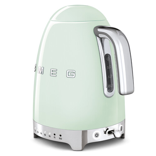 KLF04PGEU SMEG 50s Style, 1,7 I- Wasserkocher, Pastellgrün, 7 Temperatur Produktbild Additional View 1 L