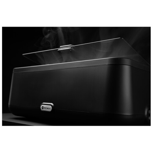 470411 Hendi Chafing Dish UNIQ, HENDI, Schwarz, 220-240V/700W, 607x402x(H)245mm Produktbild Additional View 1 L