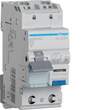 ADF916D Hager FI-LS 1P+N 6kA B-16A 30mA Typ F QC Produktbild Additional View 1 S