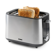 DO966T Domo Toaster Edelstahl 7 Stufen mit eingebautem Brötchenaufsatz Produktbild 1 S