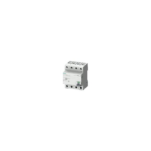 5SV33444KK60 Siemens FI-Schutzschalter, 4-polig, Typ B, In: 40 A, 30 mA, 6mA DC Produktbild Additional View 1 L