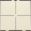 100-51004 Niko 4 fach Taster für Niko Home Control, cream Produktbild 1 S